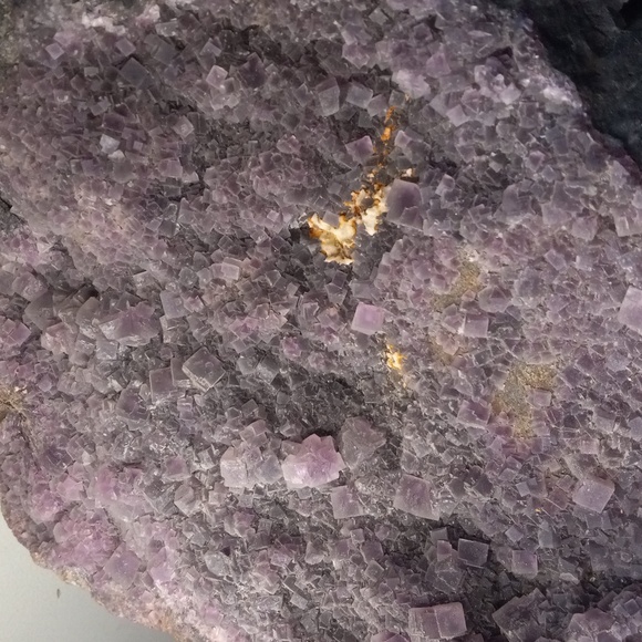 19.52 lb. Purple cubic Fluorite statement piece - Picture 4 of 8